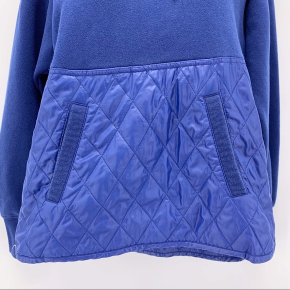 Nike Blue Quilted Hoodie - Picture 10 of 14